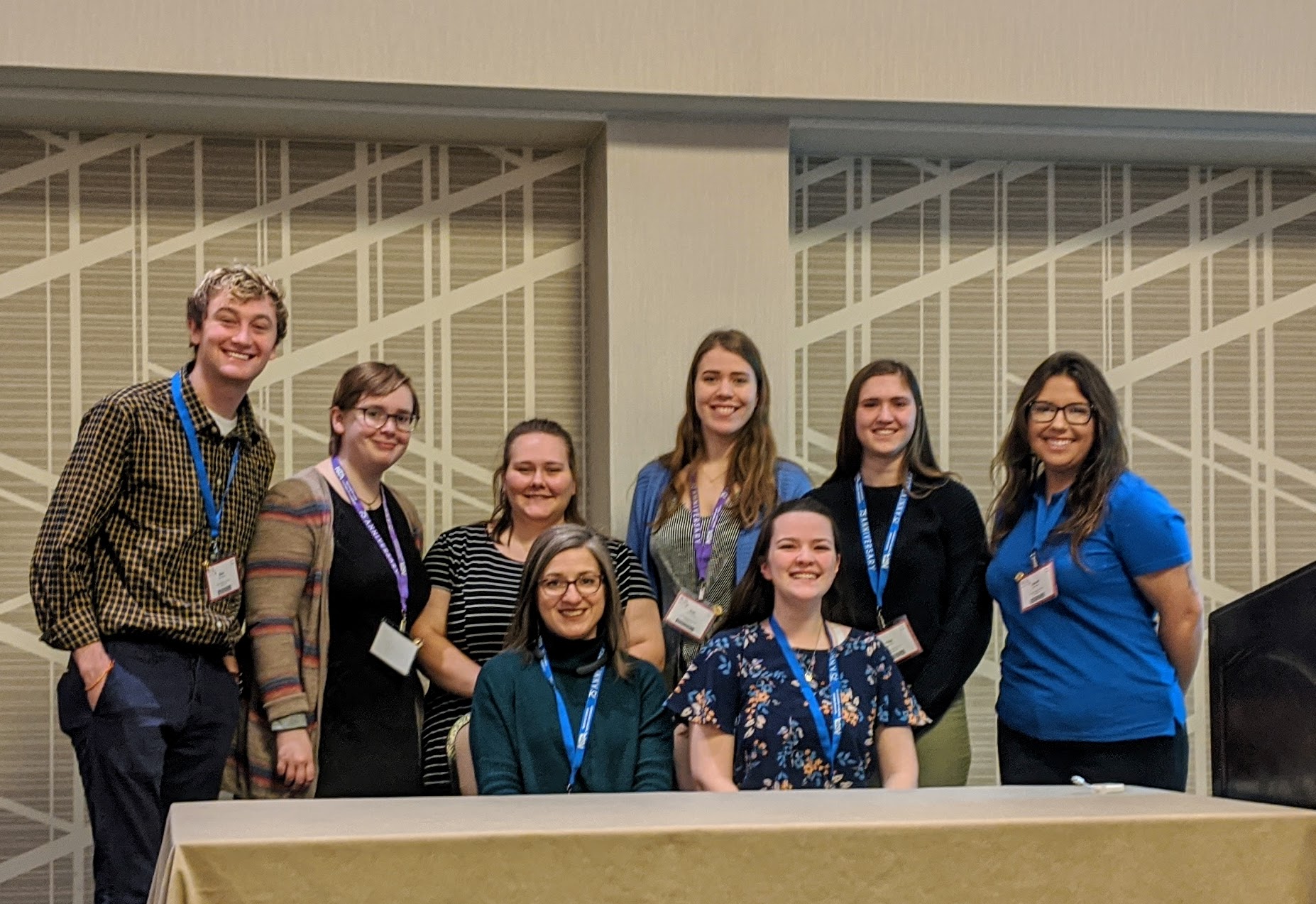 SCED 480/490 students and their professor presented at the NSTA Conference in Seattle in December 2019